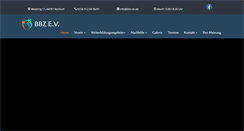 Desktop Screenshot of bbz-ev.de